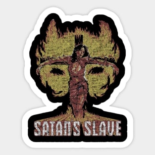 Satans slave Sticker